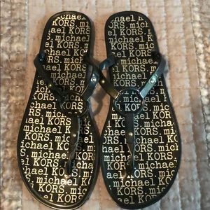 MK Jelly Flip Flops